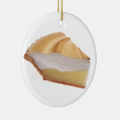 Lemon Meringue Pie Keramik Ornament (Rechts)