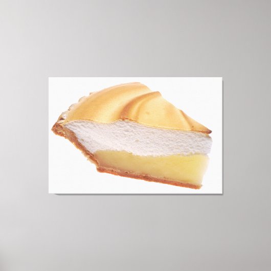 Lemon Meringue Pie Leinwanddruck (Vorderseite)