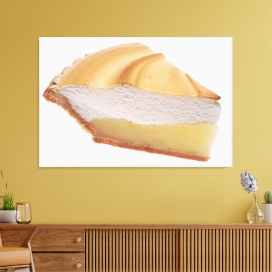 Lemon Meringue Pie Leinwanddruck (Insitu (Wohnzimmer))