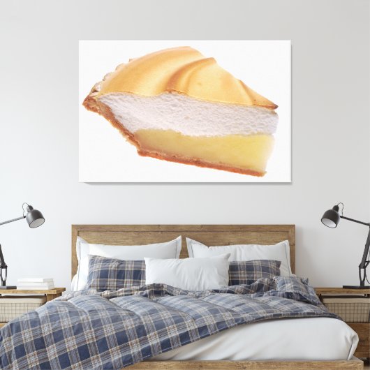 Lemon Meringue Pie Leinwanddruck (Insitu (Schlafzimmer))