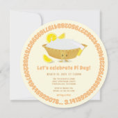 Lemon Meringue Pie Math Holiday Pi Day Einladung (Vorderseite)