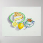 Lemon Meringue Pie mit Espresso Poster (Vorne)