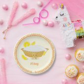 Lemon Meringue Pie Pie Day| Papierplatte Pappteller (Party)