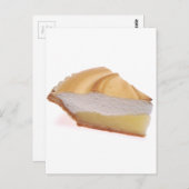 Lemon Meringue Pie Postkarte (Vorne/Hinten)