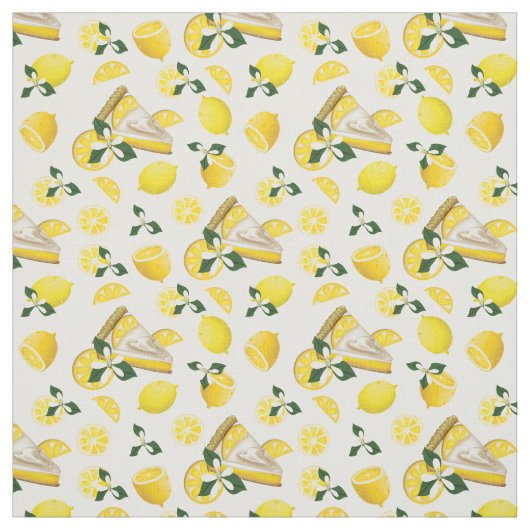 Lemon Meringue Pie Stoff (Muster)