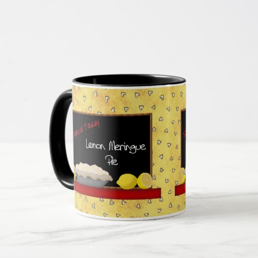 Lemon Meringue Pie Tasse (Vorderseite Links)