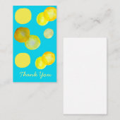 Lemon Mitteilungskarte (Vorne/Hinten)