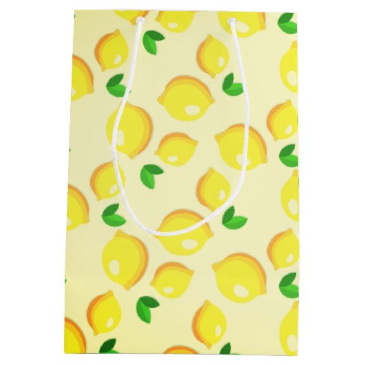 Lemon Mittlere Geschenktüte (Rückseite)