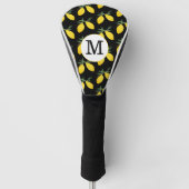 Lemon Monogram Golf Head Cover Headcover (Vorderseite)