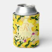 Lemon Monogram Yellow Dosenkühler (Kanne Vorderseite)
