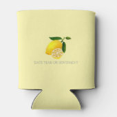 Lemon Monogram Yellow Dosenkühler (Rückseite)
