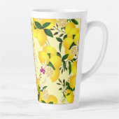 Lemon Monogram Yellow Milchtasse (Rechts)