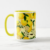 Lemon Monogram Yellow Tasse (Links)