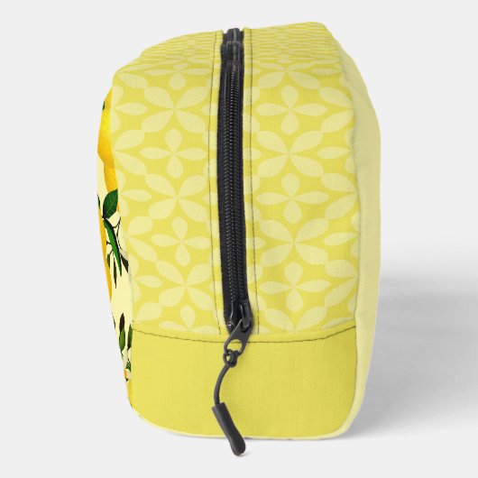 Lemon Monogram Yellow Waschbeutel (Rechts)