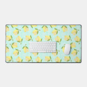 Lemon Motif Liebe Blue Schreibtischunterlage (Tastatur & Maus)