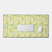 Lemon Motif Liebe Green Schreibtischunterlage (Tastatur & Maus)