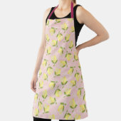 Lemon Motif Liebe Peach Schürze (InSitu)