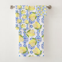 Lemon Motif Liebe White
