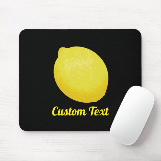 Lemon Mousepad (Mit Mouse)