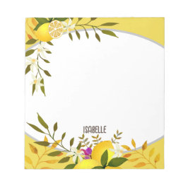 Lemon Mustard Notizblock