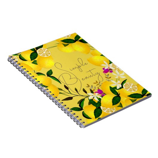 Lemon Mustard Notizblock (Rechte Seite)