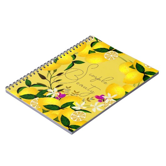 Lemon Mustard Notizblock (Linke Seite)