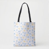 Lemon Muster Handgezeichnet - Totbeutel Tasche (Vorderseite)