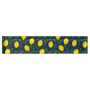 Lemon Namensplakette