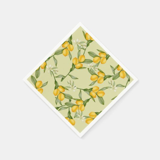 Lemon Napkins Serviette (Ecke)