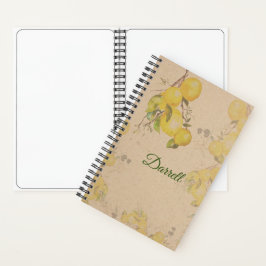 Lemon Notebook Notizblock