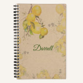 Lemon Notebook Notizblock (Vorderseite)