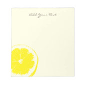 Lemon Notizblock (Vorderseite)