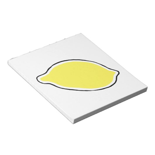 Lemon Notizblock (angewinkelt)