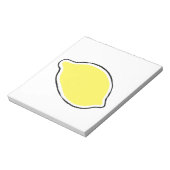 Lemon Notizblock (Rotiert)