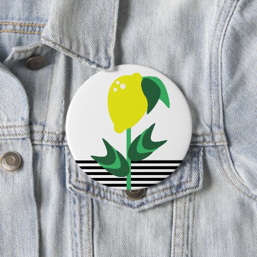 Lemon Obstgarten Pflanze Button (Beispiel)