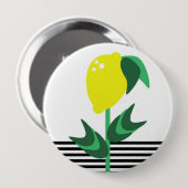 Lemon Obstgarten Pflanze Button (Vorne & Hinten)
