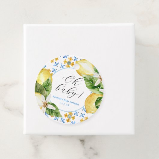 Lemon Oh Baby Classic Geschenkanhänger (Beispiel)