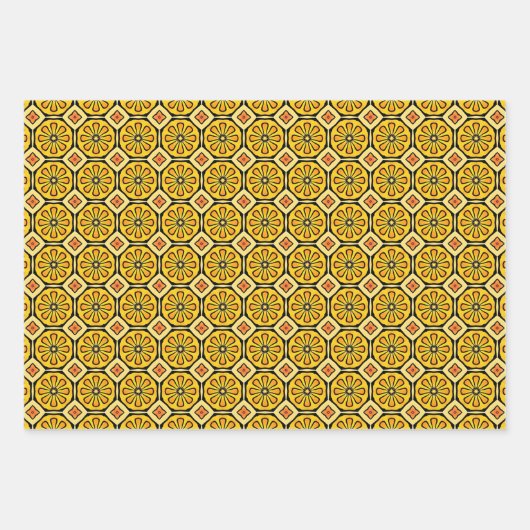 Lemon Orange Fruit Freshness Geschenkpapier Set (Vorderseite 2)
