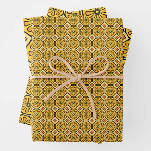 Lemon Orange Fruit Freshness Geschenkpapier Set (Beispiel)
