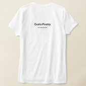 Lemon & Orange Gusto Poetry T-Shirt (AblageHinten)