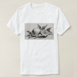 Lemon & Orange Gusto Poetry T-Shirt