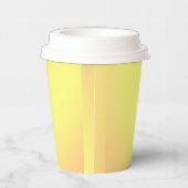 Lemon Orange Textur Farbe, Papier Party Cups Pappbecher (Rechts)
