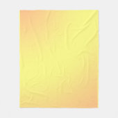 Lemon Orange Texture Color, Med Fleece Blanket (Vorderseite)
