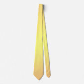 Lemon Orange Texture Color, Neck Tie Krawatte (Vorderseite)