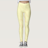Lemon Orange Watercolor Legierung Leggings (Vorderseite)