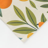 Lemon Orchard Dream Fleecedecke (Ecke)