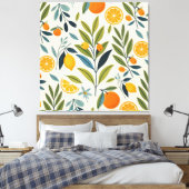 Lemon Orchard Dream Leinwanddruck (Insitu (Schlafzimmer))