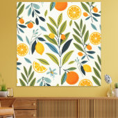Lemon Orchard Dream Leinwanddruck (Insitu (Wohnzimmer))