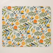 Lemon Orchard Dream Sherpadecke (Vorderseite (Horizontal))