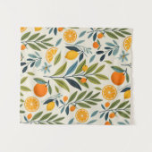 Lemon Orchard Dream Wandteppich (Vorderseite (Horizontal))